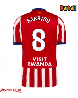 Atletico Madrid Pablo Barrios #8 Tricou Fotbal Replică 2026-27 Barbati Acasa